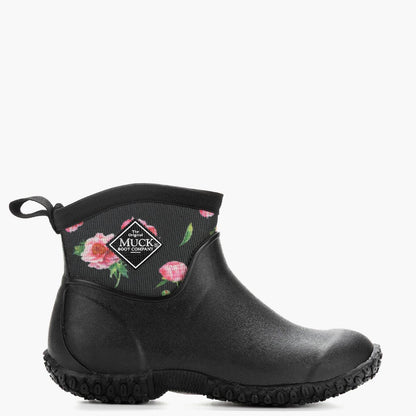 Women's Muckster II Ankle Boot - Black/Rose | Muck Boot Company