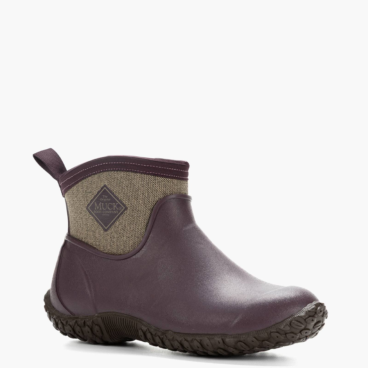 Women's Muckster II Ankle Boot - Wine/Herringbone | Muck Boot Company