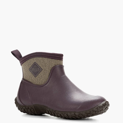 Women's Muckster II Ankle Boot - Wine/Herringbone | Muck Boot Company