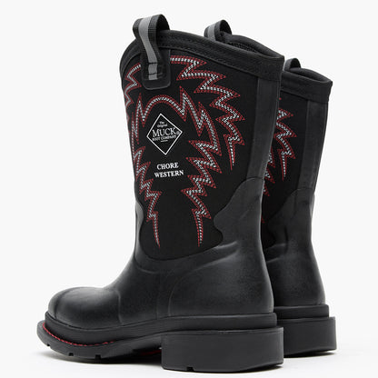 Little Kids' Chore Western Boot - Black | Muck Boot Company