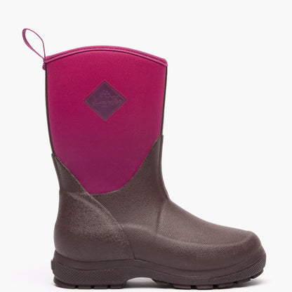 Kids' Element Boot - Maroon/Pink Fade | Muck Boot Company