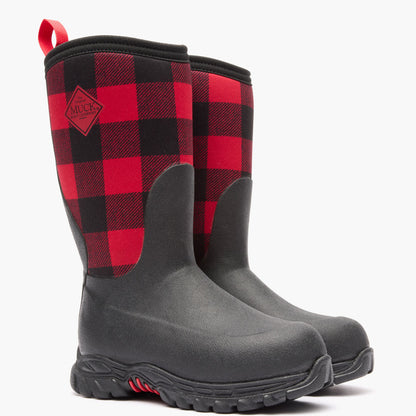 Kids' Rugged II Boot - Black Buffalo Plaid | Muck Boot Company