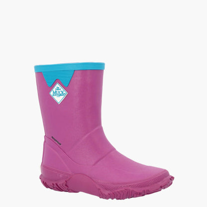 Kids' Forager Rubber Boot - Pink | Muck Boot Company