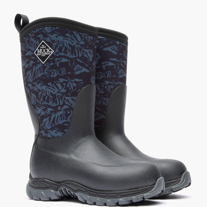 Kids' Rugged II Boot - Black/Mountain Terrain | Muck Boot Company