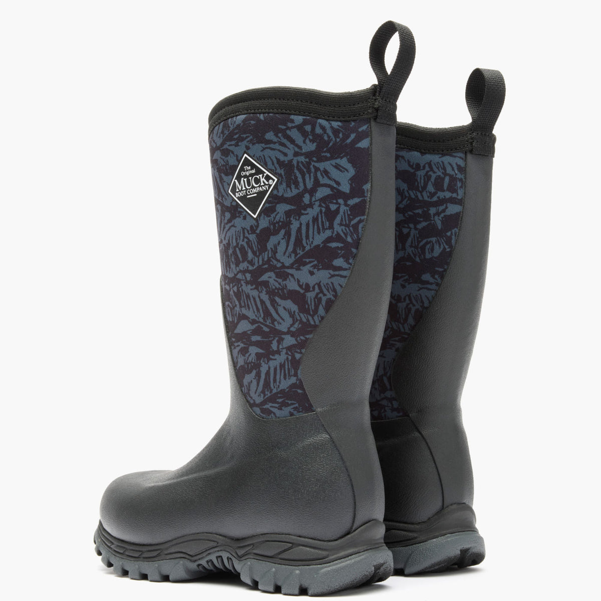 Kids' Rugged II Boot - Black/Mountain Terrain | Muck Boot Company