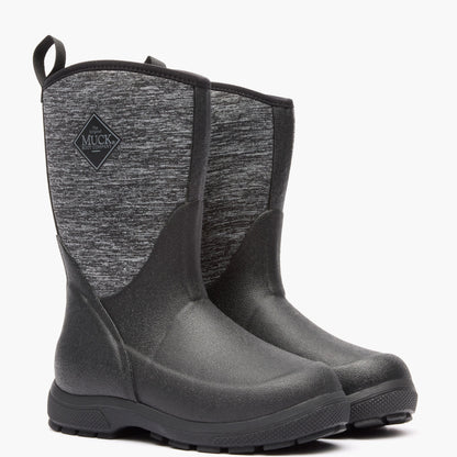 Kids' Element Boot - Black/Heather Jersey | Muck Boot Company